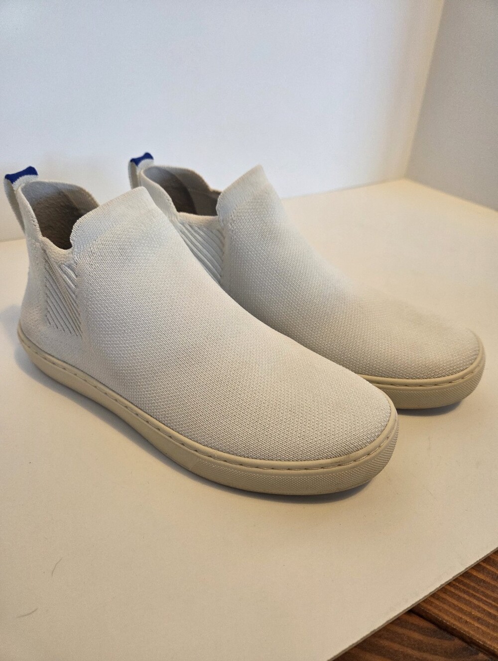 Rothy's The Slip On Sneaker Bright White Size 7